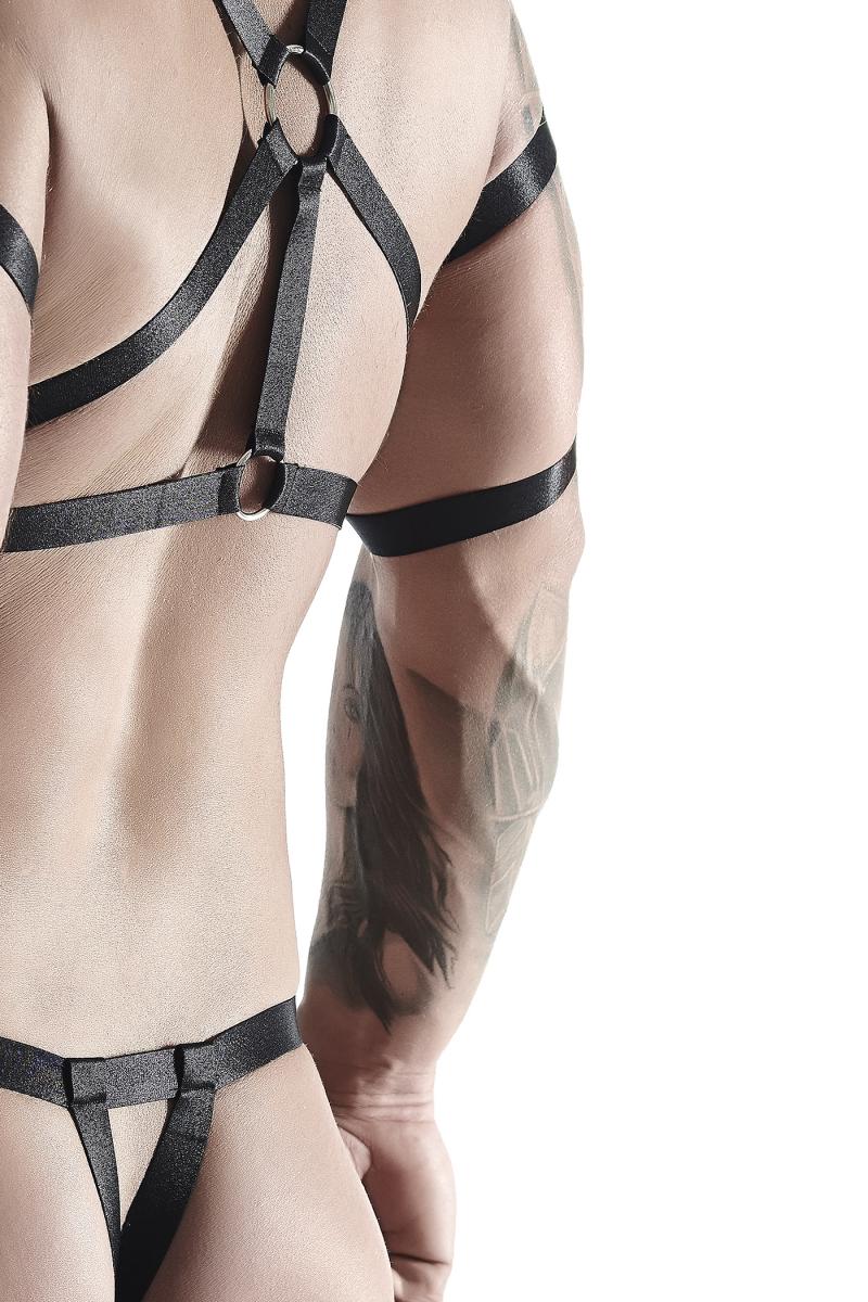 harness SET011 black - XXL/XXXL-5