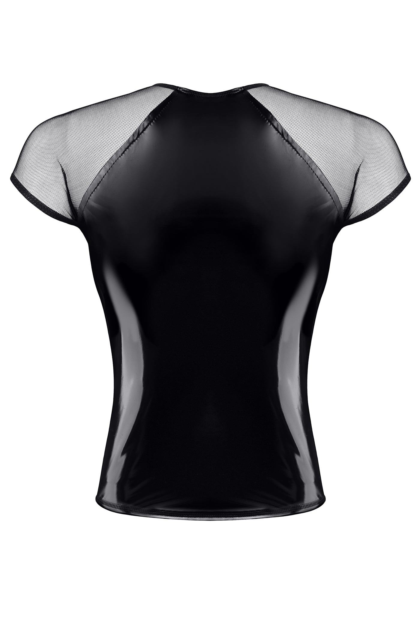 black PVC T-Shirt RMSanti - 2XL-1