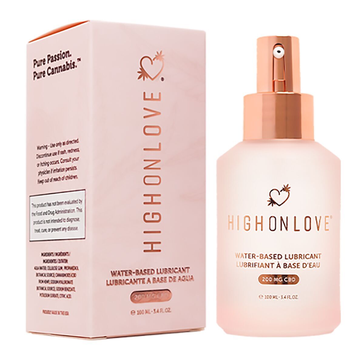 Lubricant Highonlove Sin aroma 100 ml 1 Piece-0