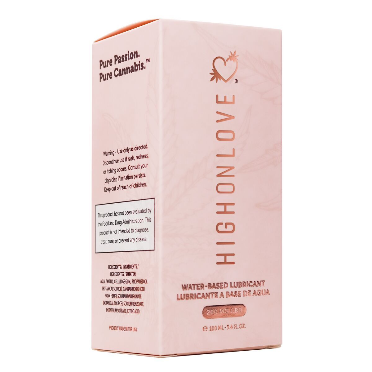 Lubricant Highonlove Sin aroma 100 ml 1 Piece-1