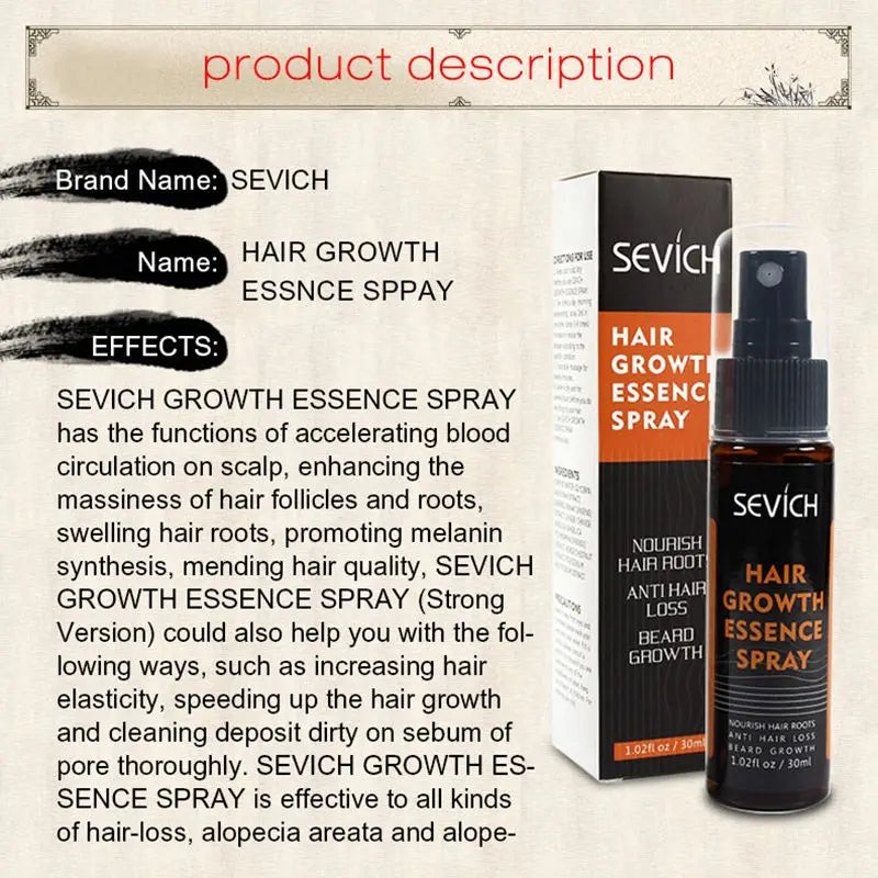 Sevich Ginger Hair Spray-2