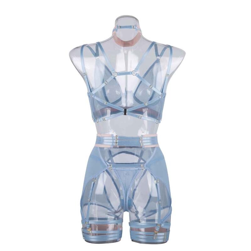 Sexy Strappy Garter Set Show On Mold_13_11zon