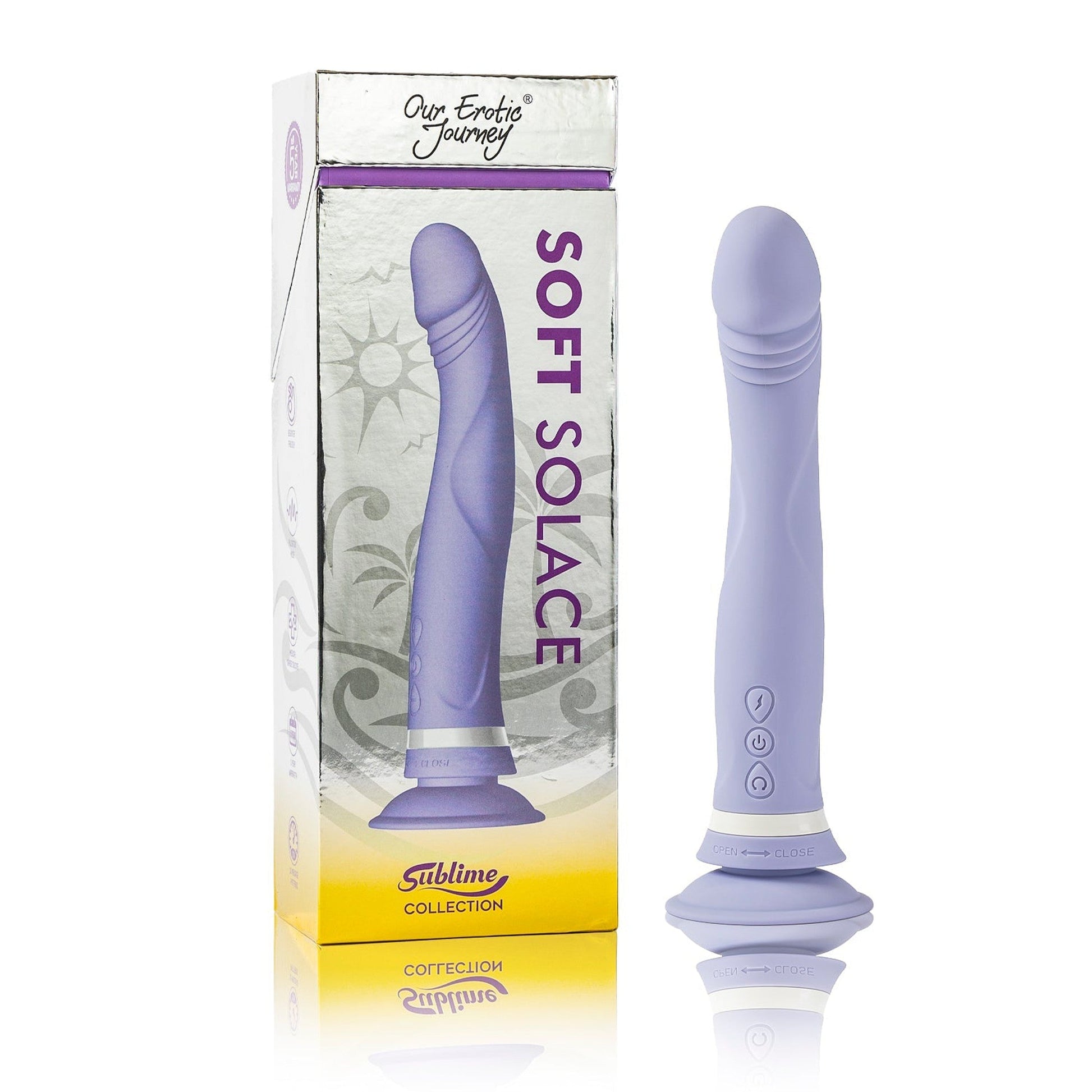 Soft Solace Vibrator with Detachable Suction Cup-3