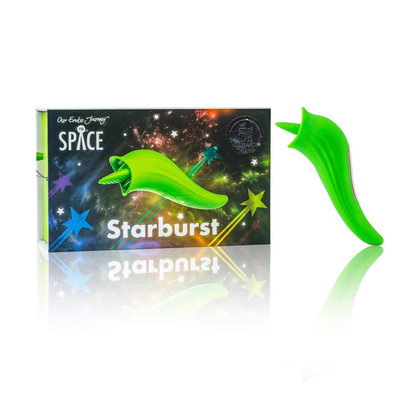 Starburst Clitoral Licking Vibrator-5