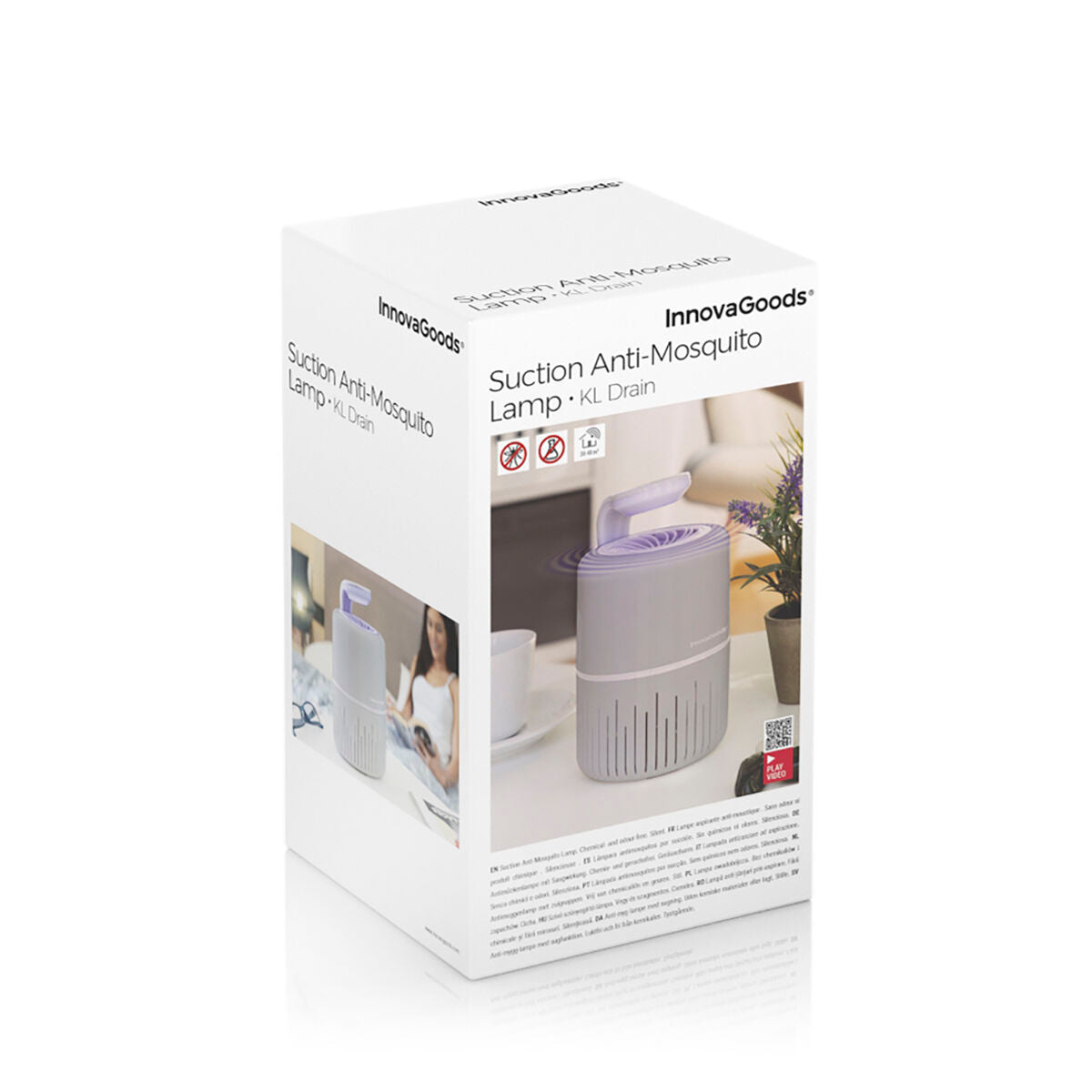 Anti-mosquito Suction Lamp KL Drain InnovaGoods-1