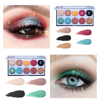 Waterproof Matte Eyeshadow Palette-0