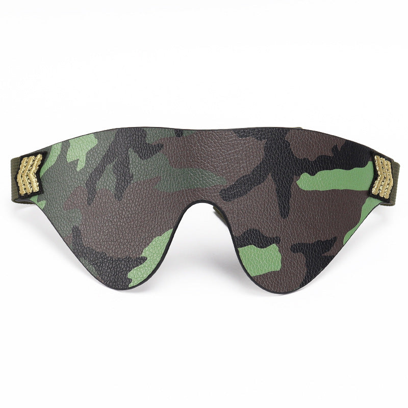 Wholesale Camouflage Bondage Equipment for Army Cosplay blindfold