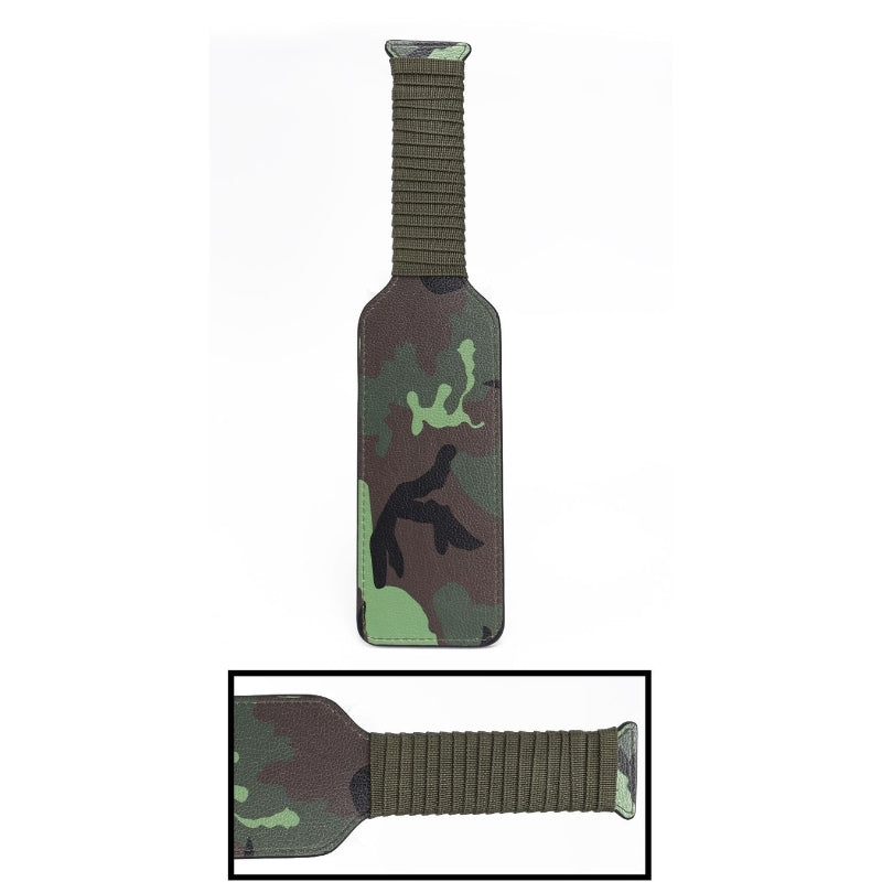 Wholesale Camouflage Bondage Equipment for Army Cosplay paddle details