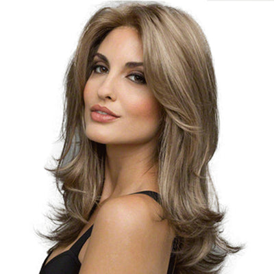 Women's Long Curly Synthetic Wig-0