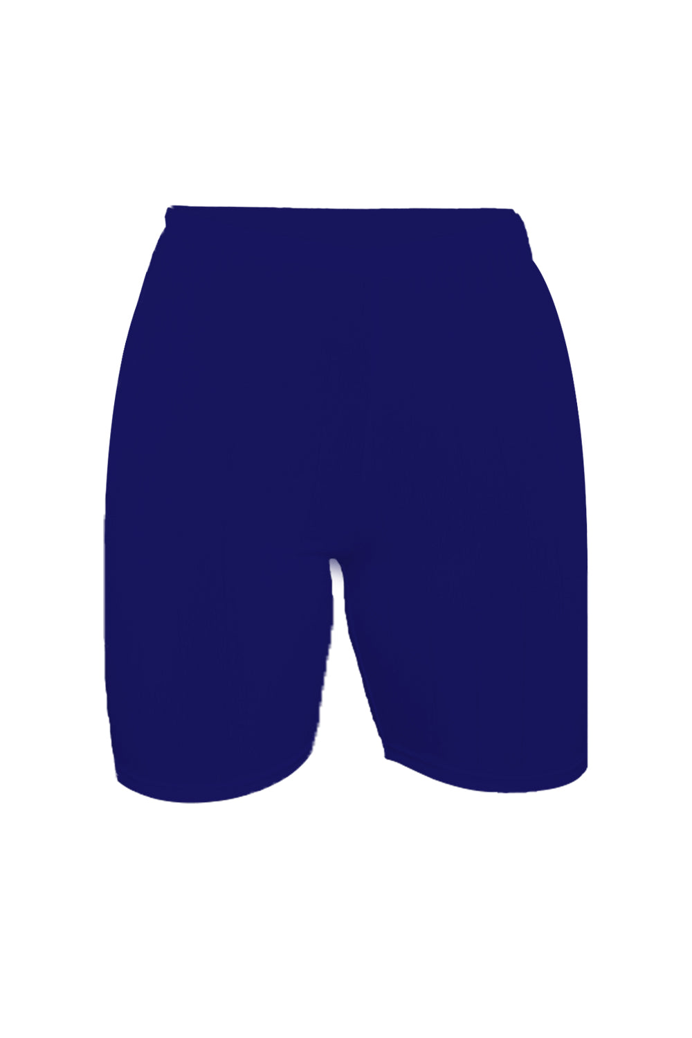 Crazy Chick Women Navy Cotton Cycling Ladies Shorts-0