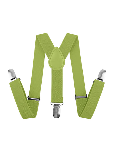 Wickedfun Lemon Colour Plain Braces (3.5cm)-0