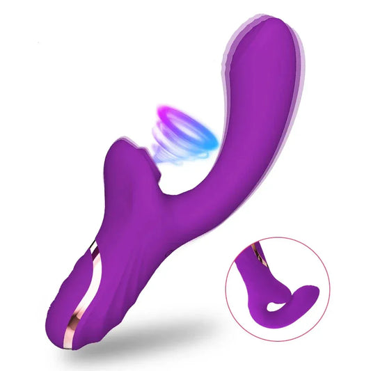 Rechargeable Clit Sucker Vibrator - Powerful Stimulation-0