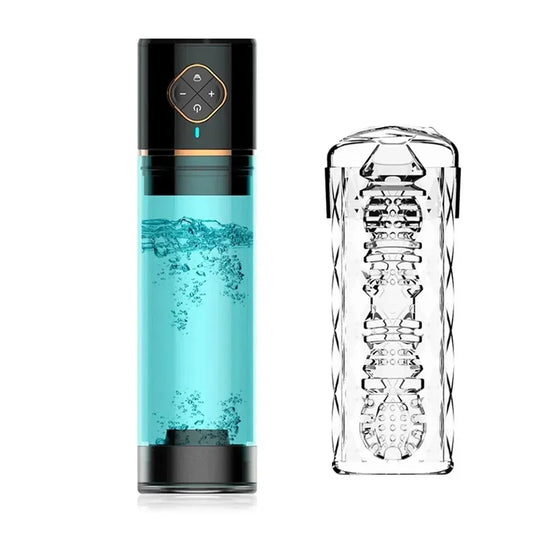 Rechargeable Penis Pump for Men Automatic Vacuum Masturbator for Enlargement Training-0
