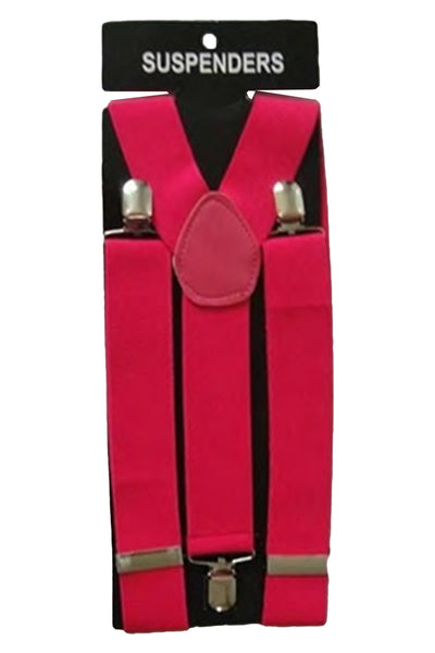 Wickedfun Hot Pink Braces (3.5cm)-0