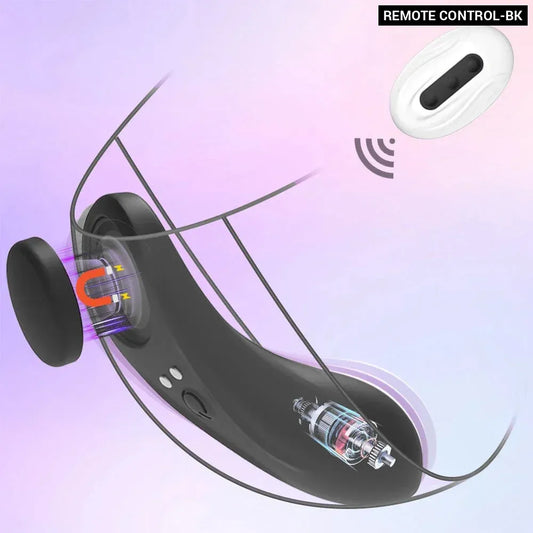 Remote Control Clit Stimulator Wearable Vibrating Panties for Women-10