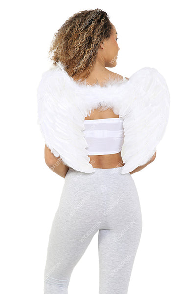 White Feather Wings Large(Folding)-0