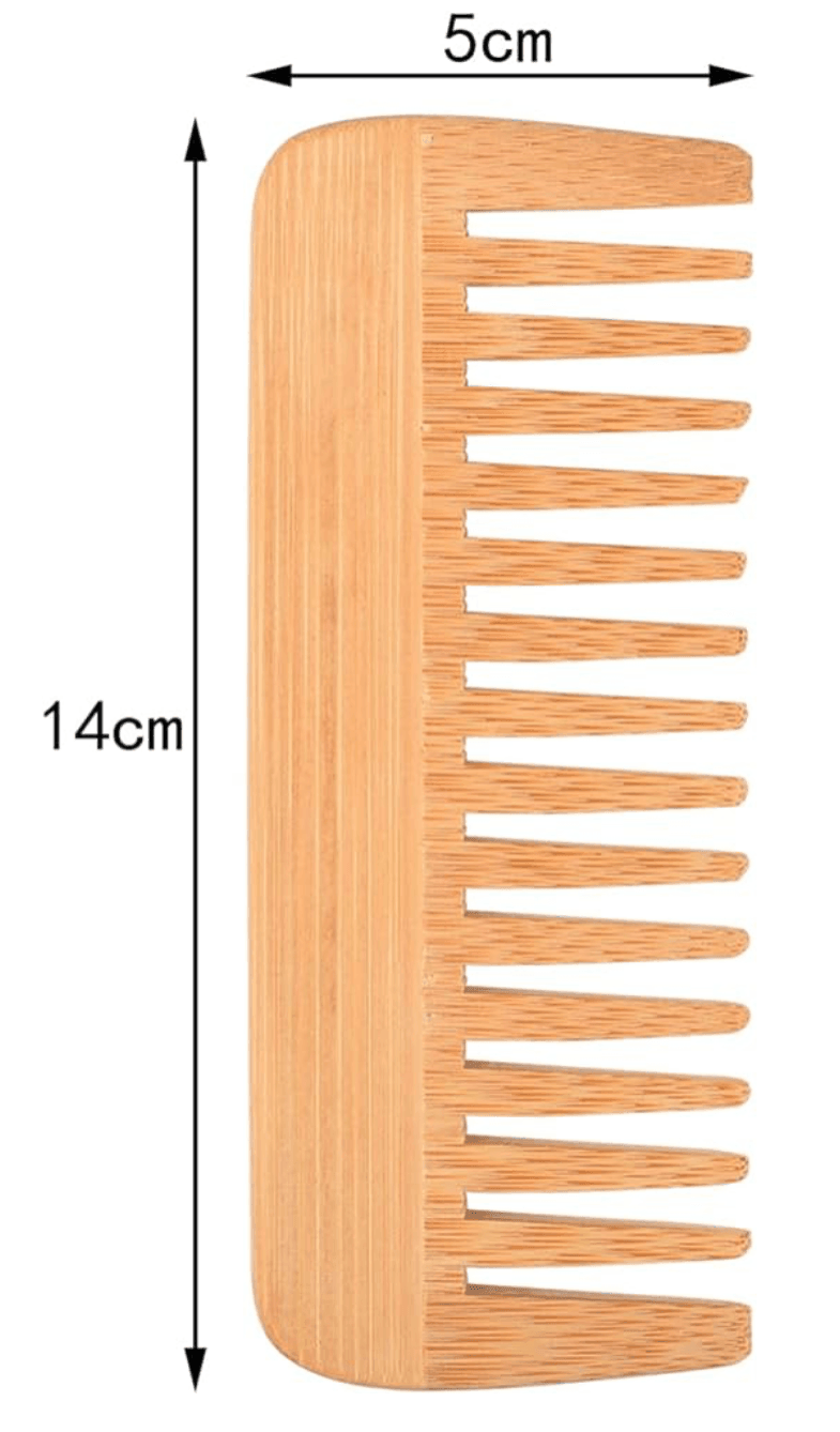 Wide Tooth Bamboo Comb-1
